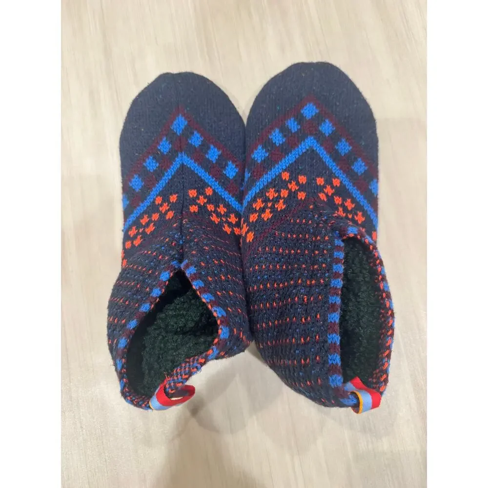 NWOT Bombas Gripper Sherpa Lined Slipper House Shoe Socks Size L